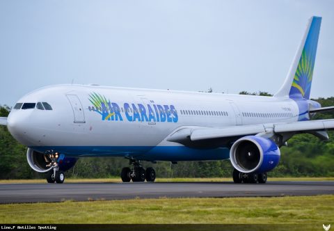 F-GOTO · Airbus A330-300, Pointe-à-Pitre – Maryse Condé