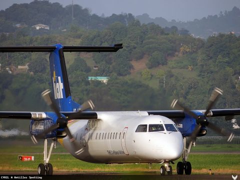 V2-LET · De Havilland Canada Dash 8-100 (2012)