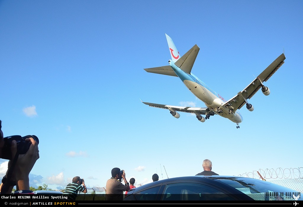 F-HLOV · Boeing 747-400, Corsairfly, Martinique – Aimé Césaire