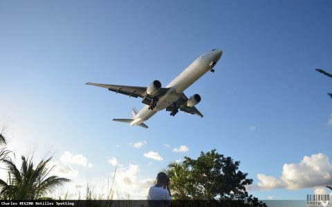 F-GSQT · Boeing 777-300ER, Martinique – Aimé Césaire