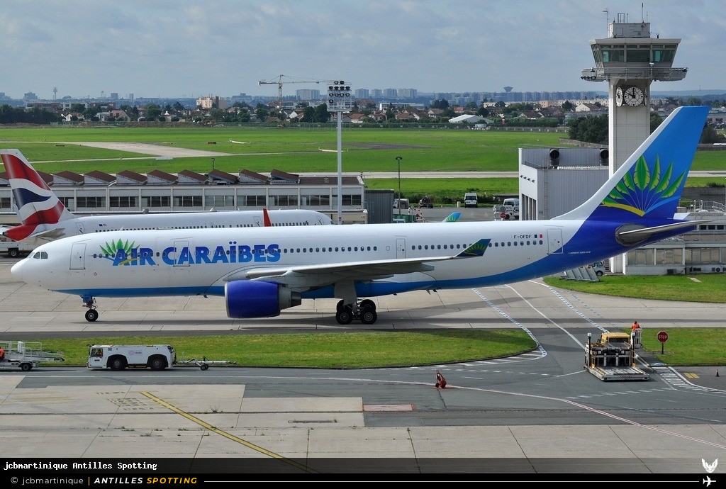 F-OFDF · Airbus A330-200, Air Caraïbes, Paris-Orly