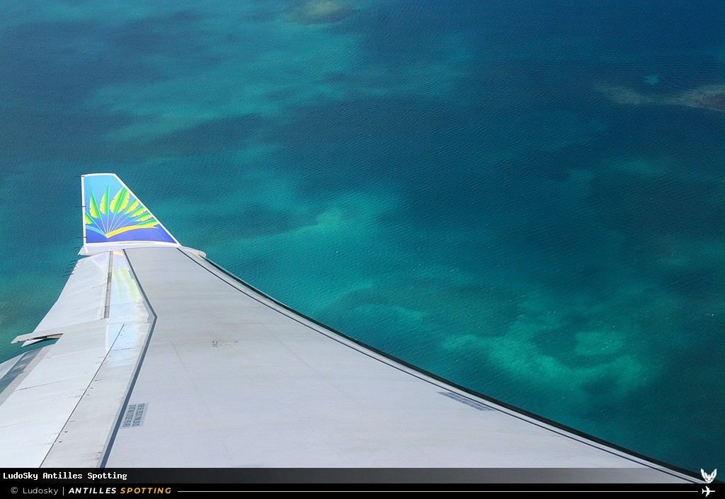 F-OFDF · Airbus A330-200, Air Caraïbes, Pointe-à-Pitre – Maryse Condé