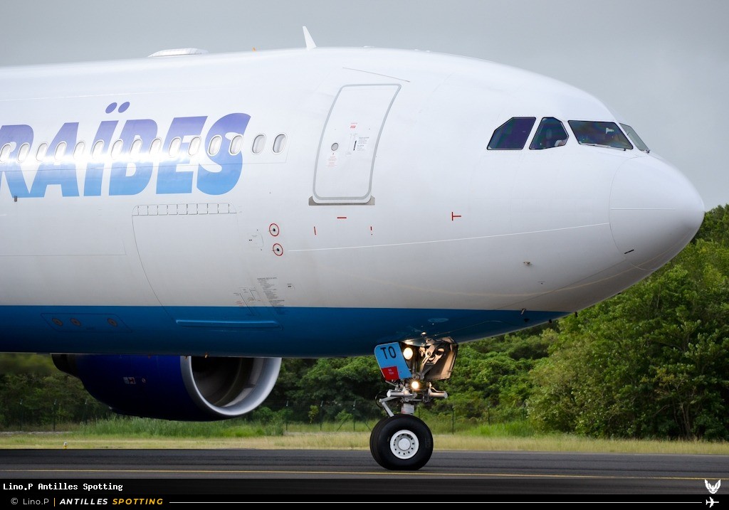 F-GOTO · Airbus A330-300, Air Caraïbes, Pointe-à-Pitre – Maryse Condé