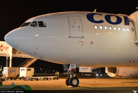 F-HBIL · Airbus A330-200, Pointe-à-Pitre – Maryse Condé
