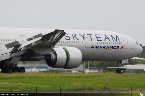F-GZNN · Boeing 777-300ER, Pointe-à-Pitre – Maryse Condé