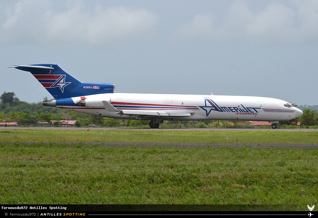 N395AJ · Boeing 727-200, Amerijet International, Martinique – Aimé Césaire
