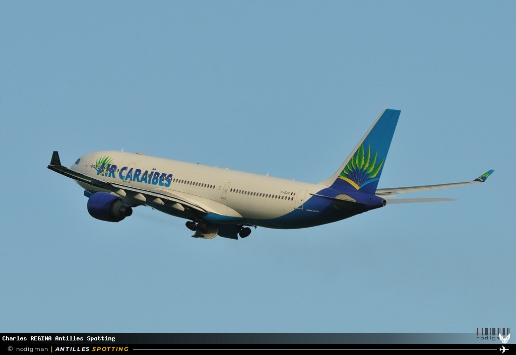 F-OFDF · Airbus A330-200, Air Caraïbes, Martinique – Aimé Césaire