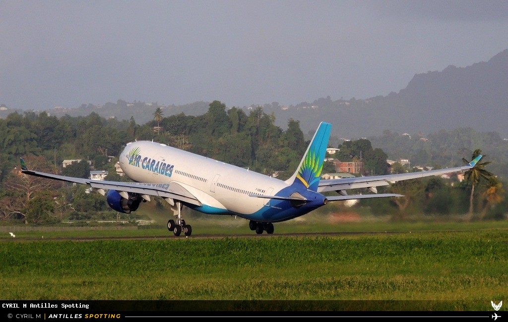 F-OONE · Airbus A330-300, Air Caraïbes, Martinique – Aimé Césaire