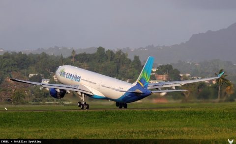 F-OONE · Airbus A330-300, Martinique – Aimé Césaire
