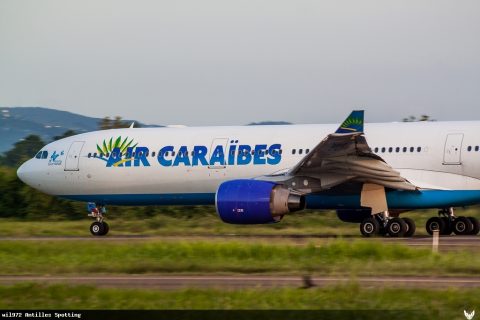 F-OONE · Airbus A330-300, Martinique – Aimé Césaire