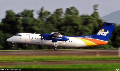 V2-LET · De Havilland Canada Dash 8-100 (2012)