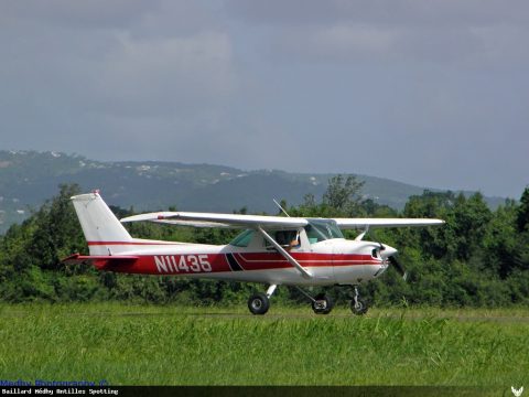 N11435 · Cessna 150, Martinique – Aimé Césaire