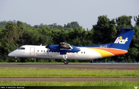 V2-LET · De Havilland Canada Dash 8-100 (2012)
