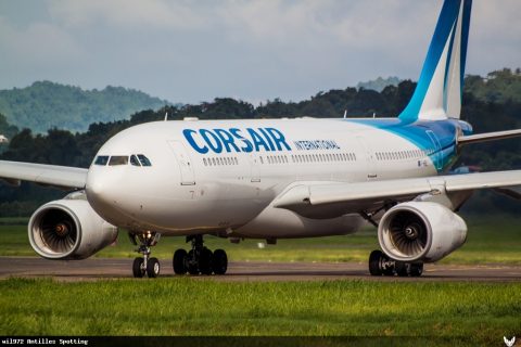 F-HBIL · Airbus A330-200, Martinique – Aimé Césaire