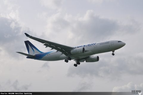 F-HBIL · Airbus A330-200, Martinique – Aimé Césaire