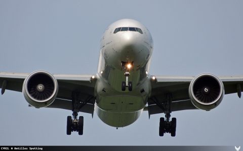 F-GSQR · Boeing 777-300ER, Martinique – Aimé Césaire