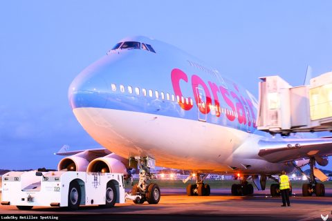 F-HSUN · Boeing 747-400, Pointe-à-Pitre – Maryse Condé