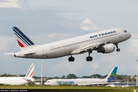 F-GKXC · Airbus A320, Pointe-à-Pitre – Maryse Condé