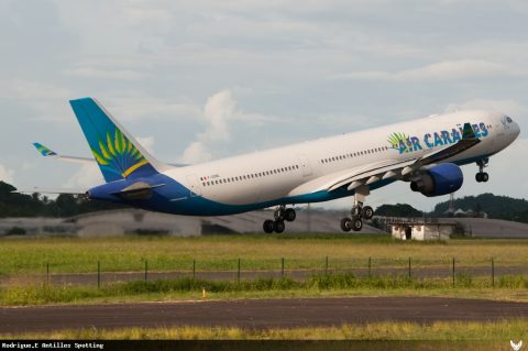 F-OONE · Airbus A330-300, Pointe-à-Pitre – Maryse Condé
