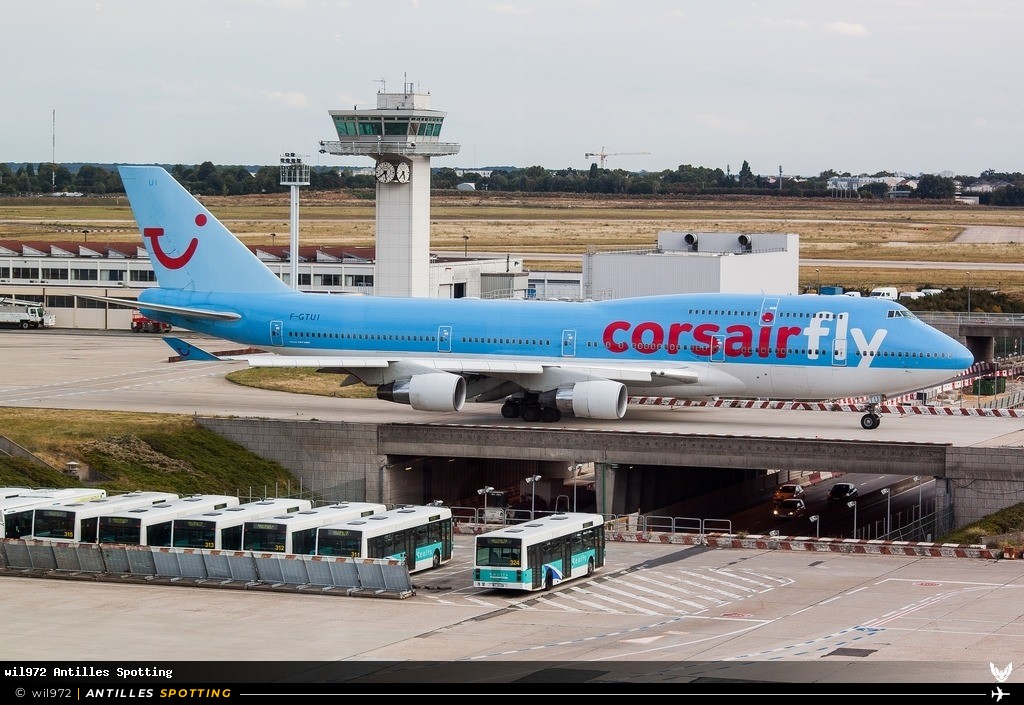 F-GTUI · Boeing 747-400, Corsairfly, Paris-Orly