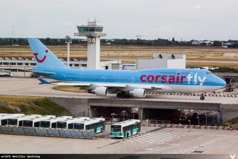 F-GTUI · Boeing 747-400, Paris-Orly