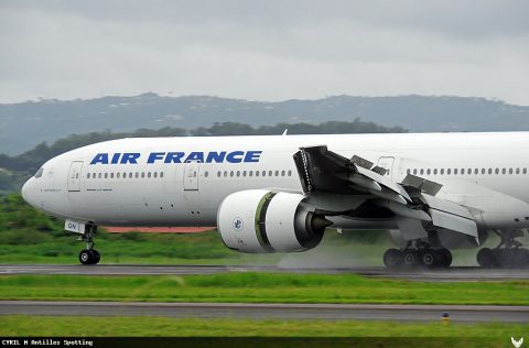 F-GSQN · Boeing 777-300ER, Martinique – Aimé Césaire