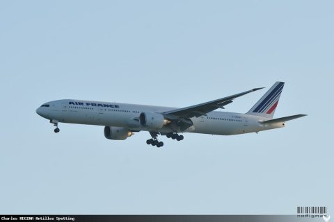 F-GSQX · Boeing 777-300ER, Martinique – Aimé Césaire