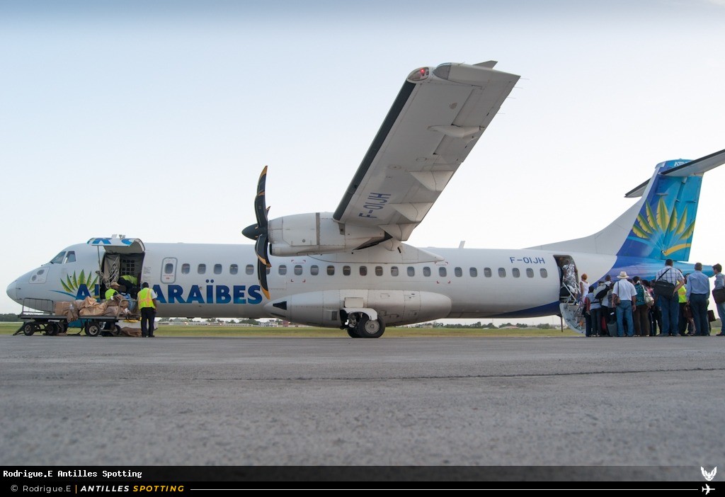 F-OIXL · ATR 72-500, Air Caraïbes, Pointe-à-Pitre – Maryse Condé