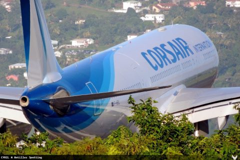 F-HBIL · Airbus A330-200, Martinique – Aimé Césaire