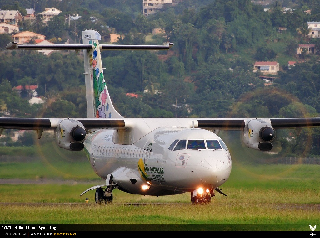 F-OIXD · ATR 42-500, Air Antilles Express, Martinique – Aimé Césaire
