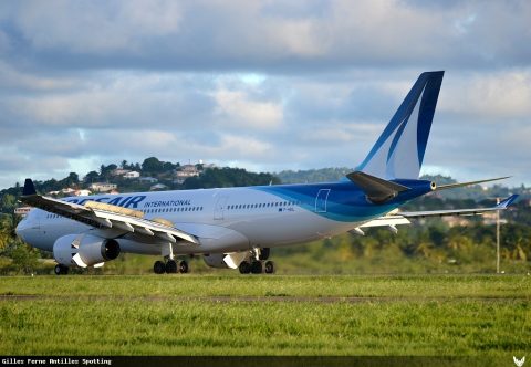 F-HBIL · Airbus A330-200, Martinique – Aimé Césaire