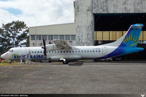 F-OIJH · ATR 72-500, Pointe-à-Pitre – Maryse Condé
