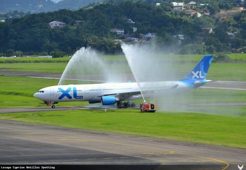 F-HXLF · Airbus A330-300, Martinique – Aimé Césaire