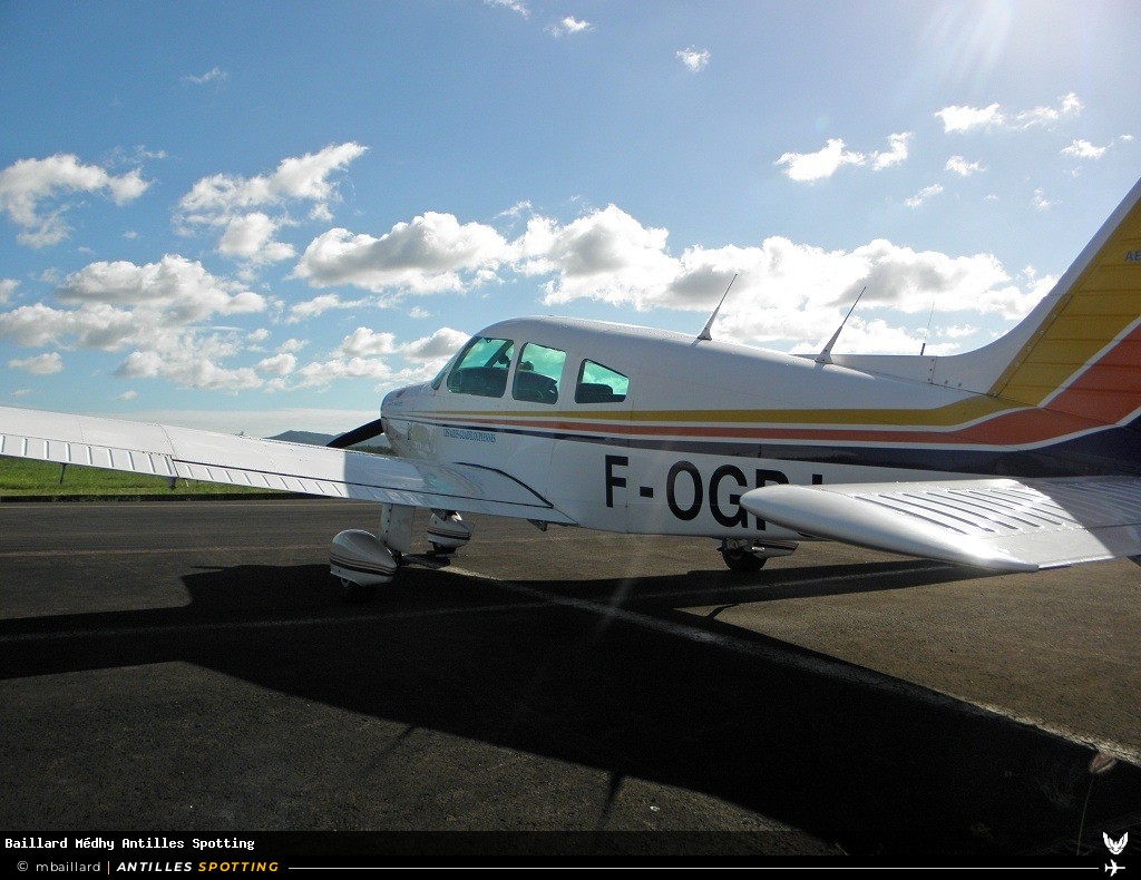 F-OGPJ · Piper PA-28 Cherokee / Warrior / Archer, Aéroclub Les Ailes Guadeloupéennes, Martinique – Aimé Césaire