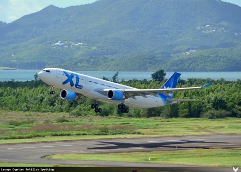 F-HXLF · Airbus A330-300, Martinique – Aimé Césaire