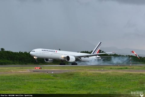 F-GSQN · Boeing 777-300ER, Martinique – Aimé Césaire