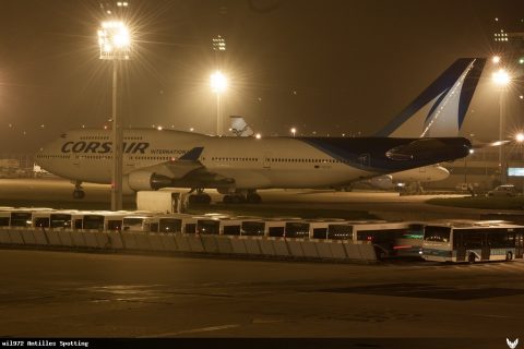 F-GTUI · Boeing 747-400, Paris-Orly