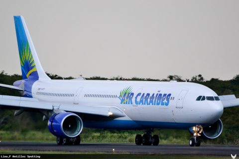 F-HPTP · Airbus A330-300, Pointe-à-Pitre – Maryse Condé