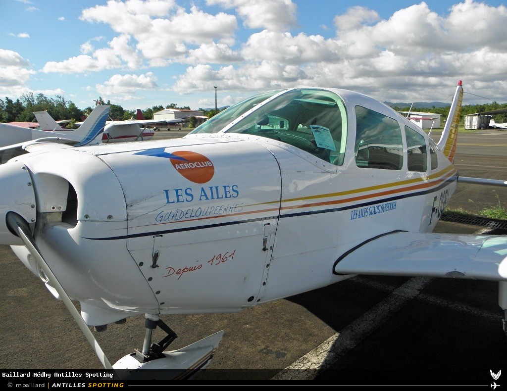 F-OGPJ · Piper PA-28 Cherokee / Warrior / Archer, Aéroclub Les Ailes Guadeloupéennes, Martinique – Aimé Césaire