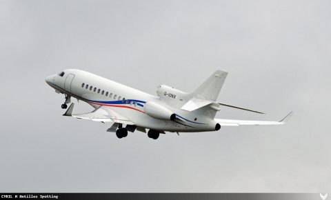 F-IONX · Dassault Falcon 7X, Martinique – Aimé Césaire