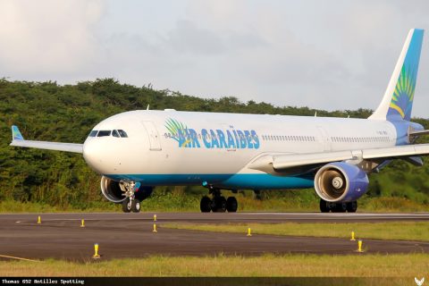 F-ORLY · Airbus A330-300, Pointe-à-Pitre – Maryse Condé