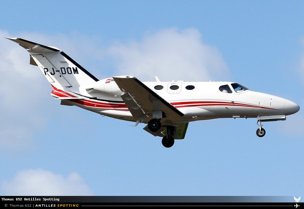 PJ-DOM · Cessna Citation Mustang, Privé, Pointe-à-Pitre – Maryse Condé