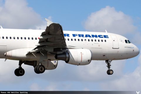F-GKXQ · Airbus A320, Pointe-à-Pitre – Maryse Condé