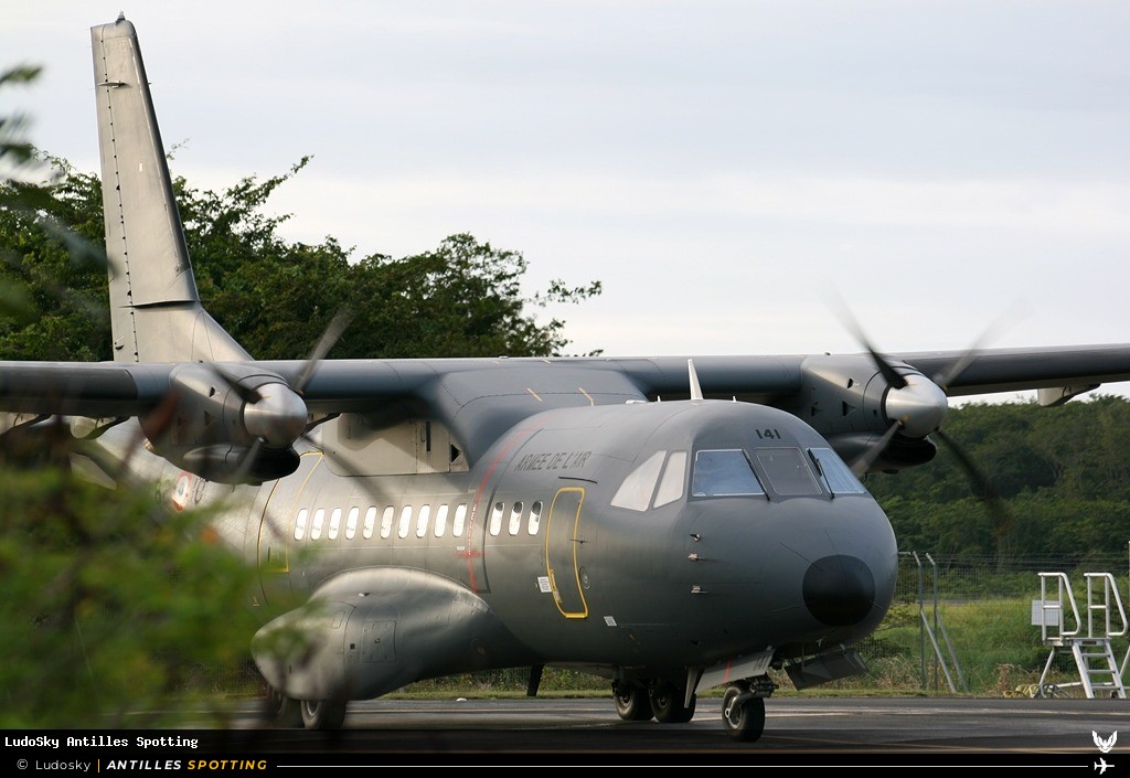 62-IO · CASA CN-235, Armée de l'Air, Pointe-à-Pitre – Maryse Condé