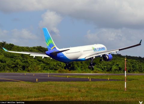 F-ORLY · Airbus A330-300, Pointe-à-Pitre – Maryse Condé