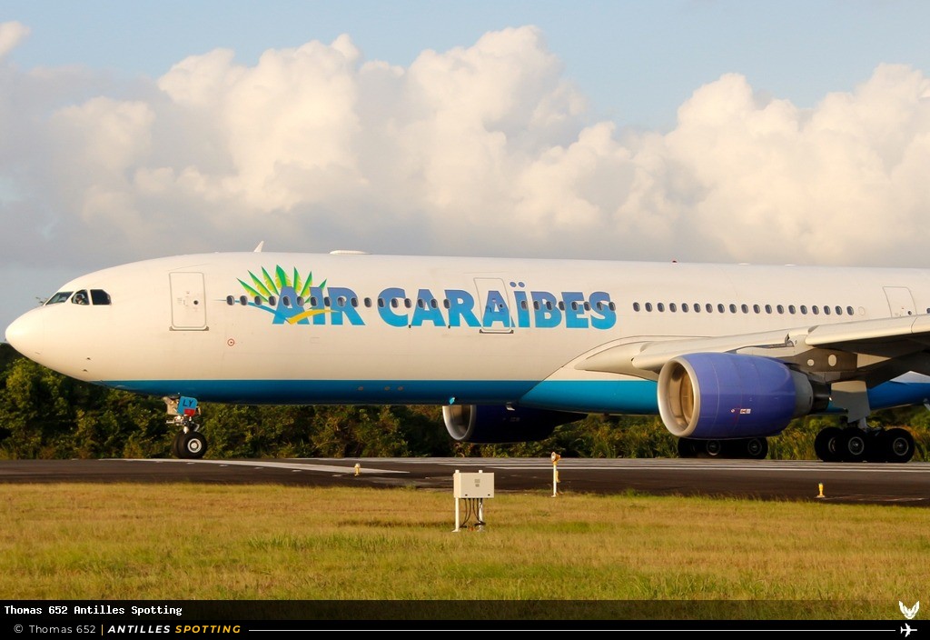 F-ORLY · Airbus A330-300, Air Caraïbes, Pointe-à-Pitre – Maryse Condé