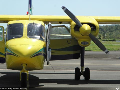 J8-VBJ · Britten-Norman BN-2 Islander, Martinique – Aimé Césaire