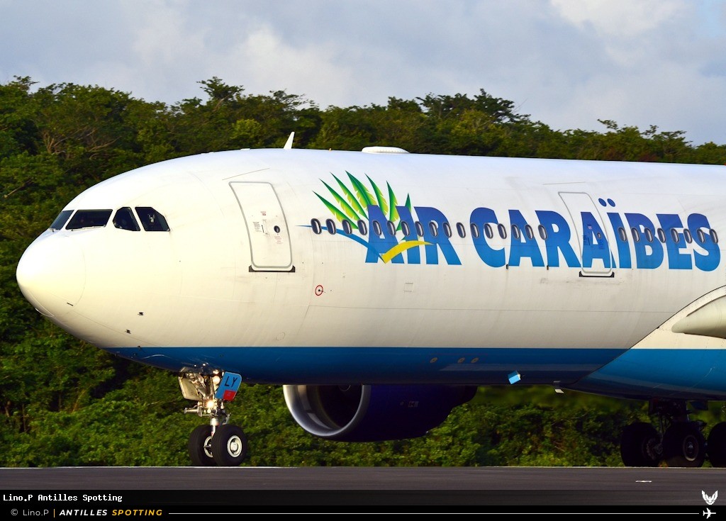 F-ORLY · Airbus A330-300, Air Caraïbes, Pointe-à-Pitre – Maryse Condé