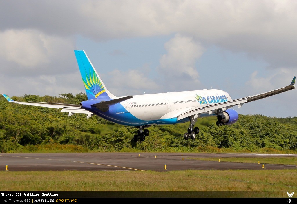 F-ORLY · Airbus A330-300, Air Caraïbes, Pointe-à-Pitre – Maryse Condé
