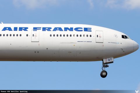 F-GSQT · Boeing 777-300ER, Pointe-à-Pitre – Maryse Condé